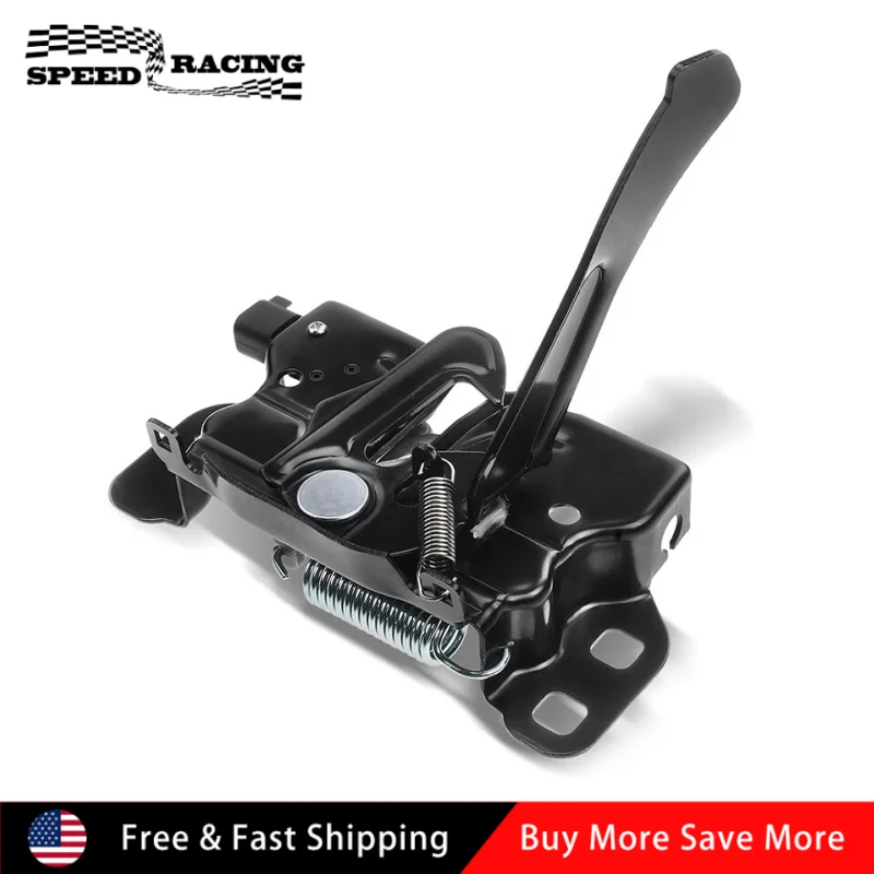 

68261142AA Hood Latch Lock Black For 2011-2021 Chrysler 300 Dodge Charger with Remote Start Option