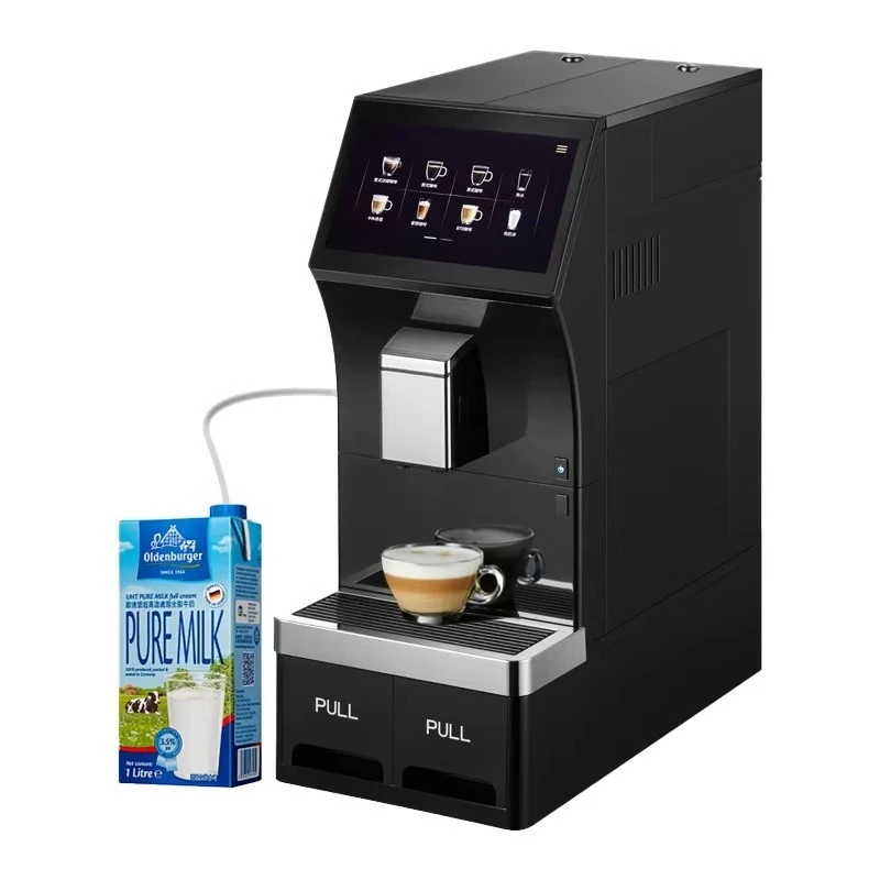 

Business Series Automatic Coffee Machine 100 Cups Perday HD True Color Touch Display