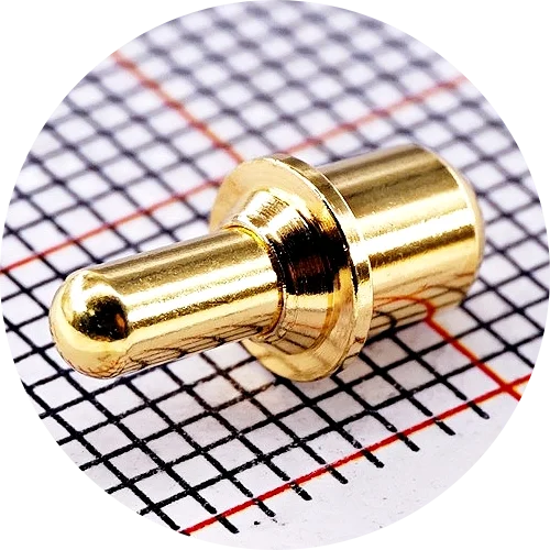2/5 Stück federbelasteter Steckverbinder, Außendurchmesser 5,5 mm, Hochstrom-Pogo-Pin, 1 A, 2 A, 4 A, 5 A, 20 A, Batteriedadel-Testsonde, vergoldet – Detail 5