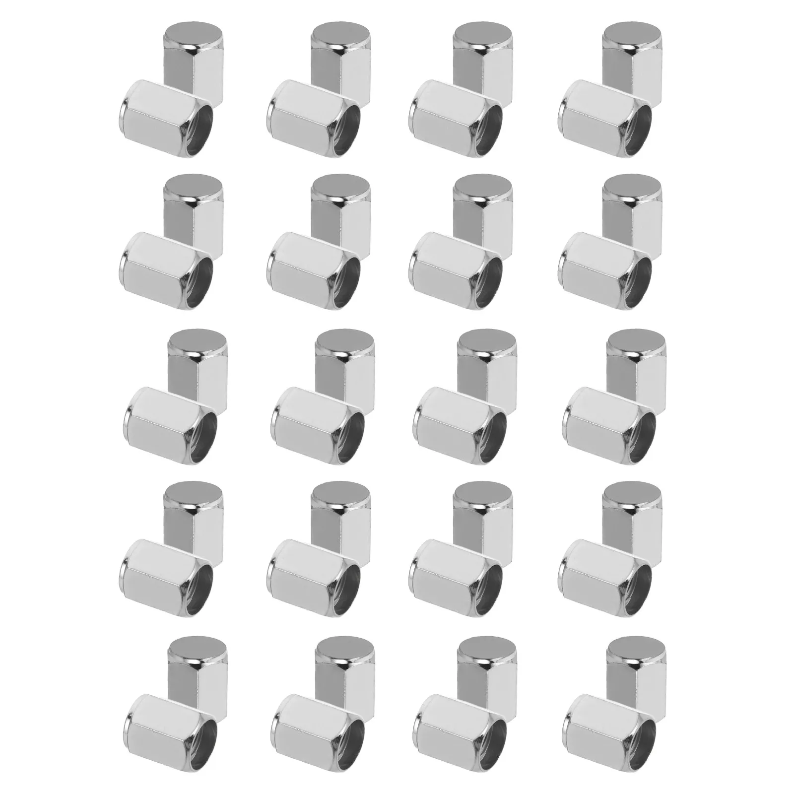 30Pcs Universal Tire Valve Stem Caps Dustproof Replacement for Car Truck Suv Motorbike Bicycle 9Mm Auto Valve Covers Exterior