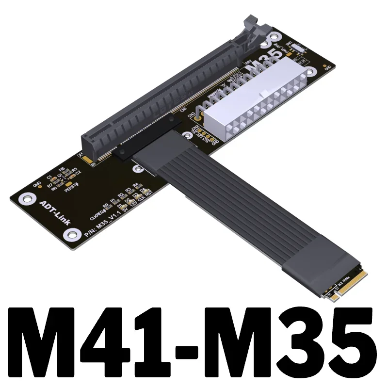 Placa gráfica para laptop ADT M35 externa para externa para M.2 NVMe PCIe3.0/4.0x4 Dock de velocidade total