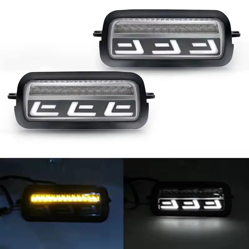 

Headlight Daytime LED Daytime Running Lights Turn Signal Light For For LADA NIVA 4X4 2121 Waterproof