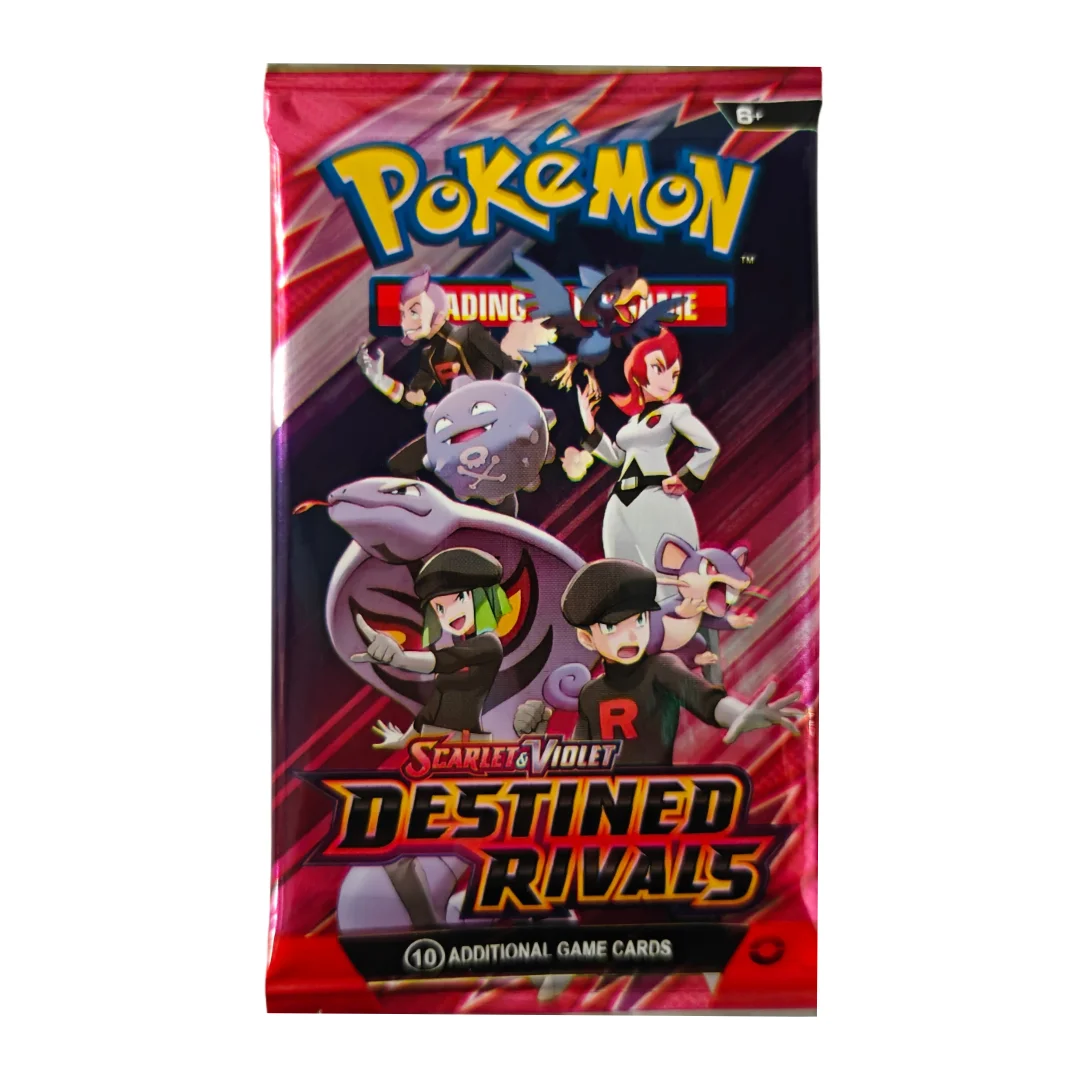 Pokémon Destined Rivals Booster Display Box Englische Version Versiegelte Sammelkartenspiel-Packs Sammelkarten für Fans-Sammlung – Detail 4