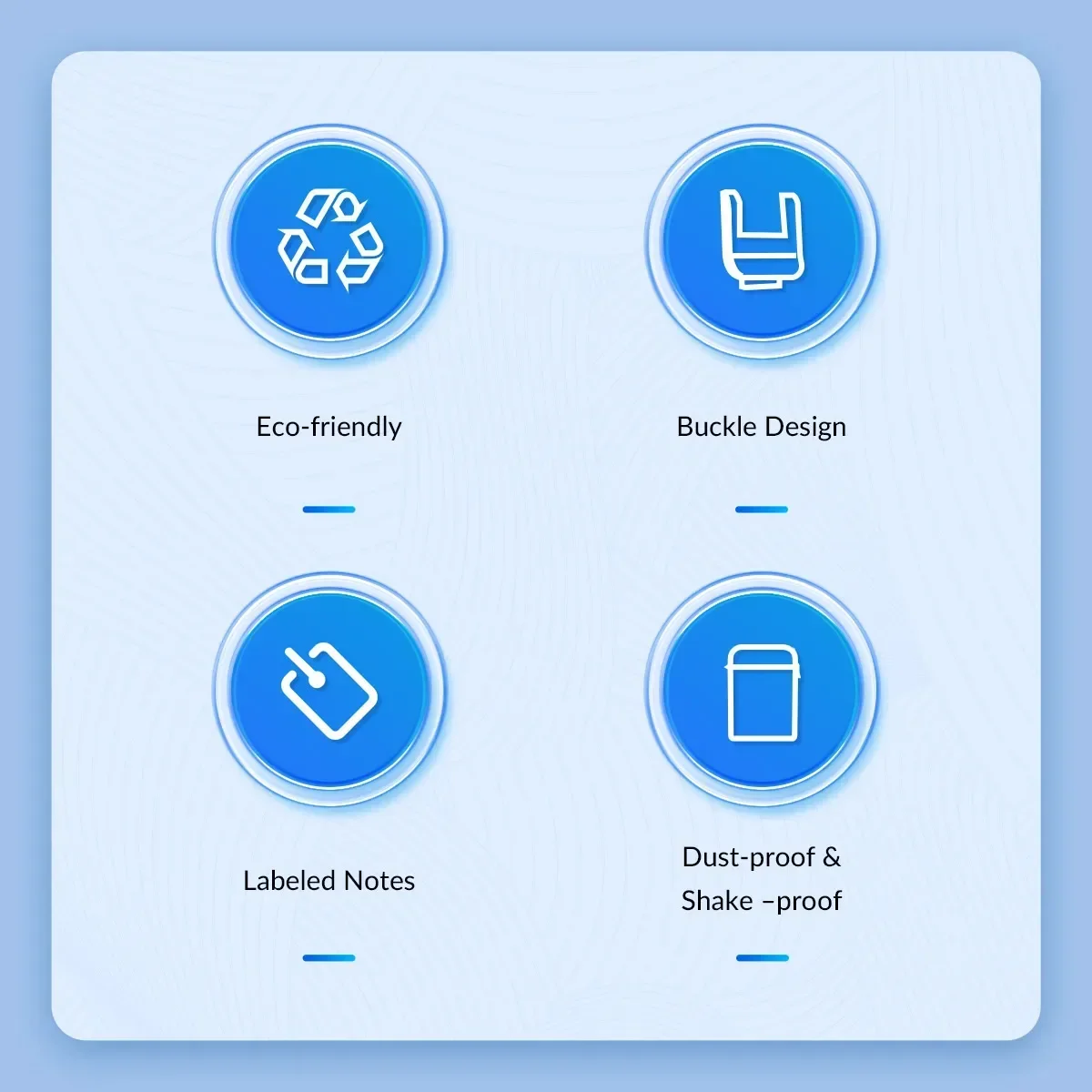 Orico 3.5/2.5 inch portable hard drive protection box desktop hard drive storage box 3.5 inch storage protection box with label