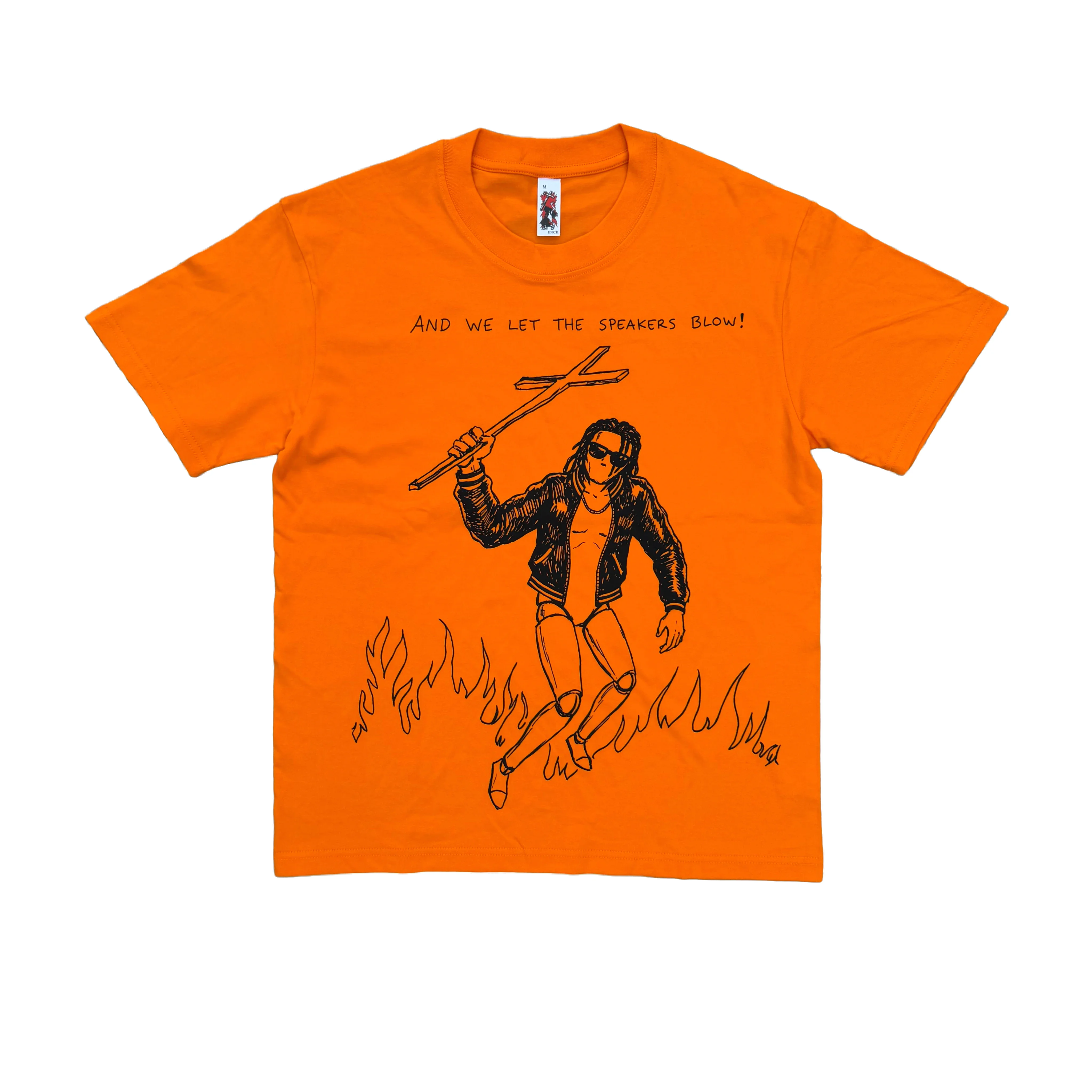 New Men Orange Che Rest In Bass Merch Tour T Shirts T-Shirt Hip Hop Skateboard Street Cotton T-Shirts Tee Top US size F63