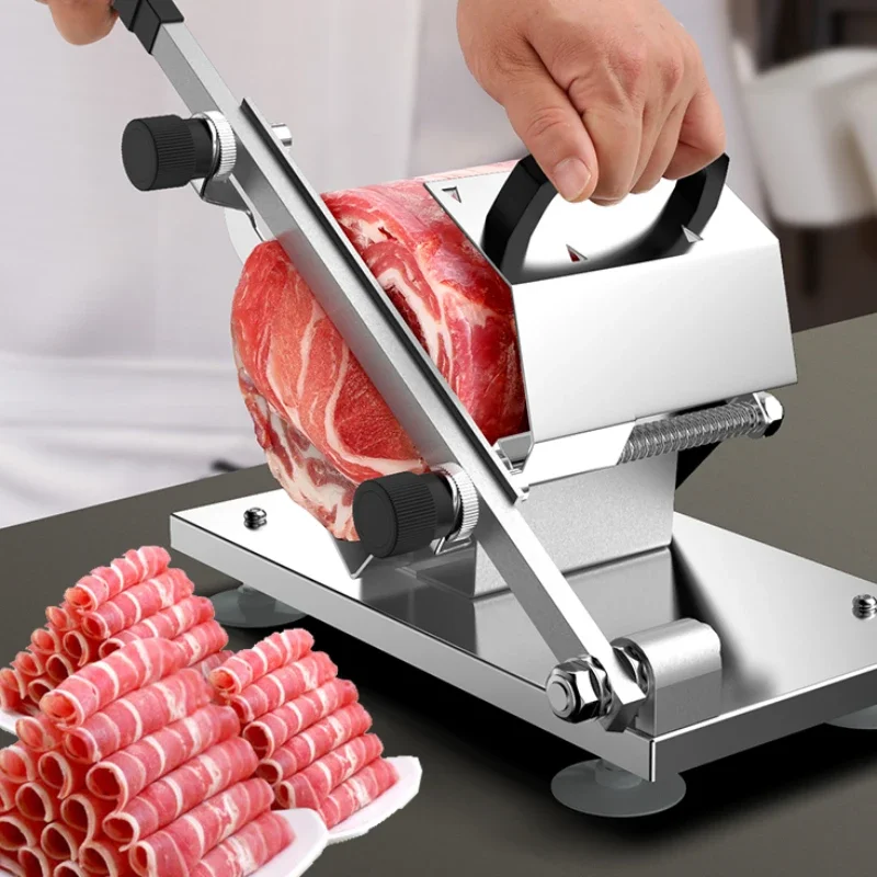 

Meat slicer, lamb slicer, stainless steel manual slicer, multi-functional cleaver, home and commercial meat shaving tool