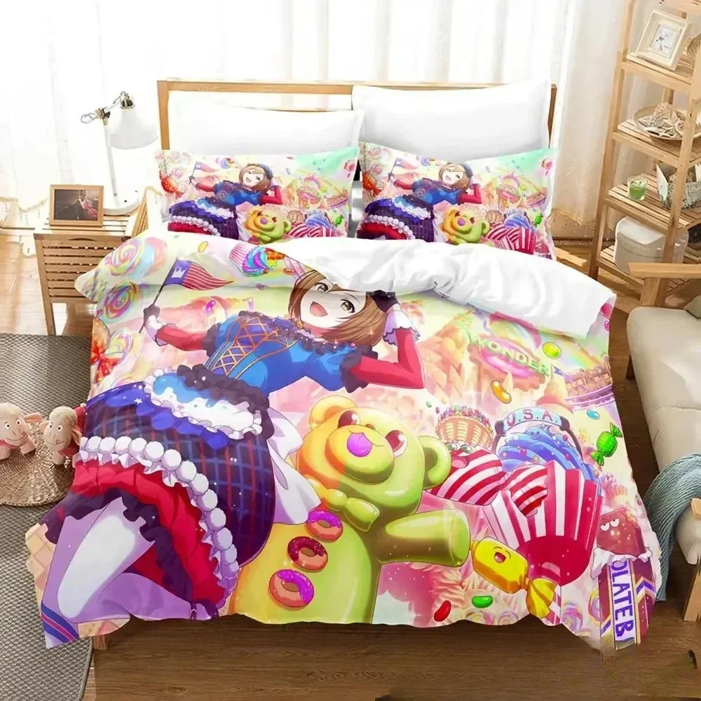 Wonderlands Showtime Anime Supplies Set Duvet Cover Set Bedding Sets For Adults Bed Pillowcases No Filling Luxury Birthday Gifts