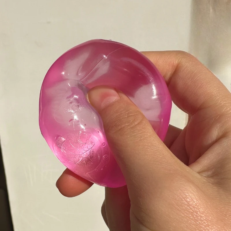Squishy Eiswürfel Maltose Fidget-Spielzeug Weiche Mochi Anti-Stress Quetschspielzeuge Transparente Quadratische Entspannungsgeschenke für Freunde Erwachsene – Detail 2