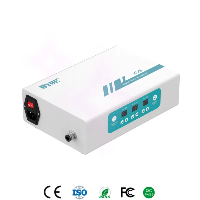 

UYUE X9S 500W Bubble Removing Machine for OCA/LCD Screen Debubbling 110V/220V Working Area with Digital Temp/Pressure Controls