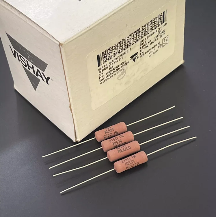 4pcs/lot Original American VISHAY-HEI ALSR5 270 ohm 5W 270R 1% high-precision audiophile winding resistor free shipping