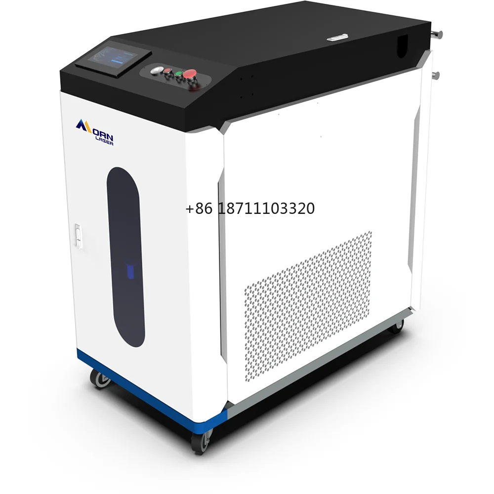 MORN Laser Continuous 1000W 2000W Handheld Fiber Laser Cleaning Machine Paint Laser Rust Removing Cleaner Machine Price