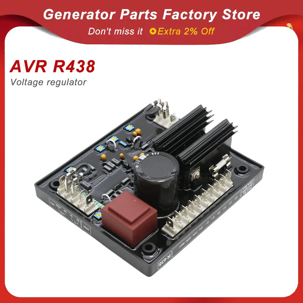 Top leroy somer avr r438 generator parts motherboard voltage regulator