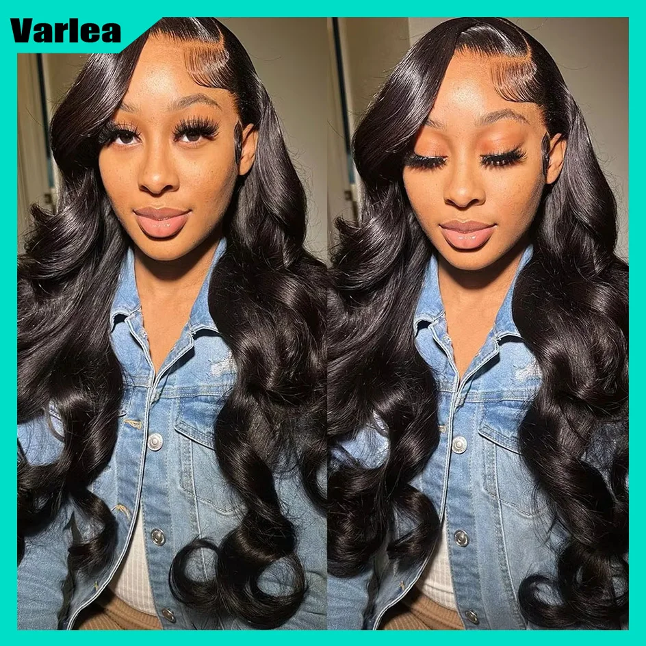 Varlea 220% Density Loose Body Wave Lace Front Wig 13x6 13x4 Lace Frontal  30 Inch Lace Front Wig Human Hair Brazilian Hair