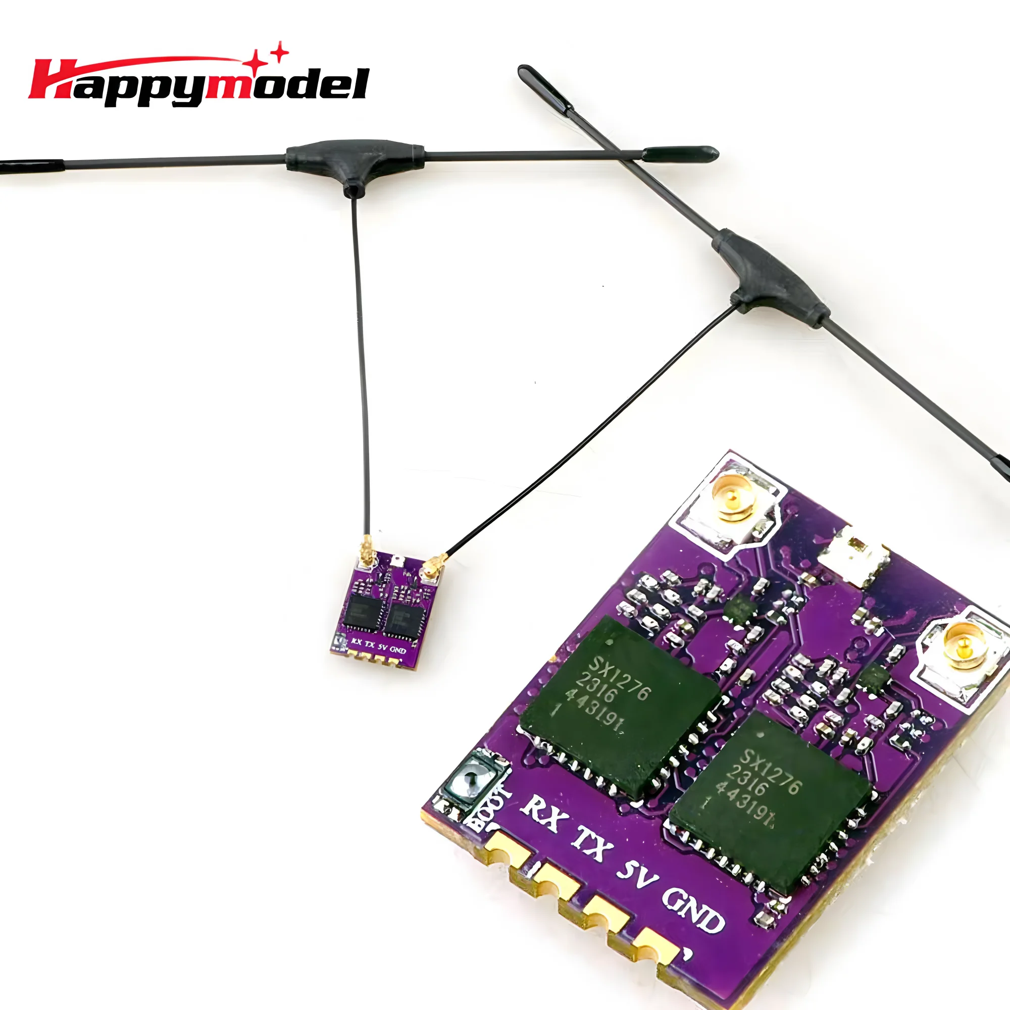 Happymodel ES900 DUAL RX ELRS Diversity Receiver 915MHz 868MHz Long Range Receiver