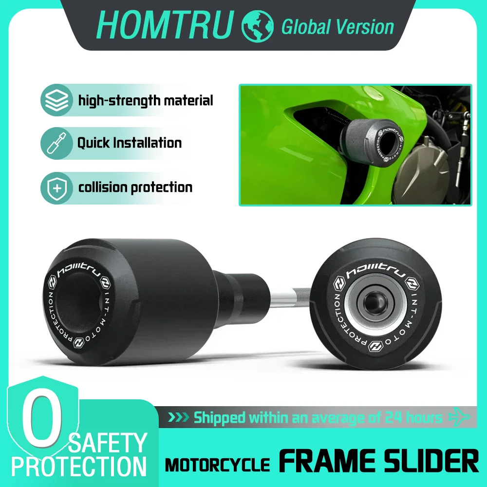 

motorcycle modification accessories frame fork axle slider engine anti fall collision pad For Kawasaki Z1000 2010-2013 off-road