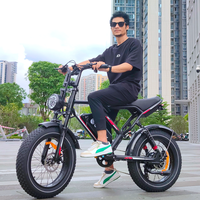 Mountain E-bike Electric Bicycle Prices 1000W 250W 2000W Fatbike Wholesale 20 Inch Fat Tire Electric Pedal Bike