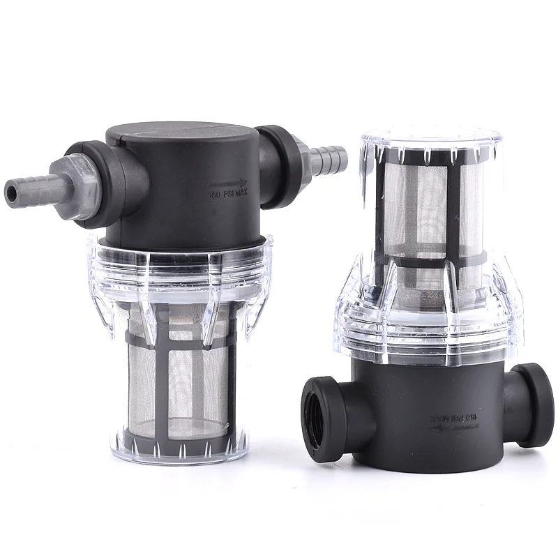 1/2 Inch Garden Hose Filter Watering Irrigation Water Pipe Connector Filter Aquarium Fish Tank Water Pump Strainer Pagoda Joint