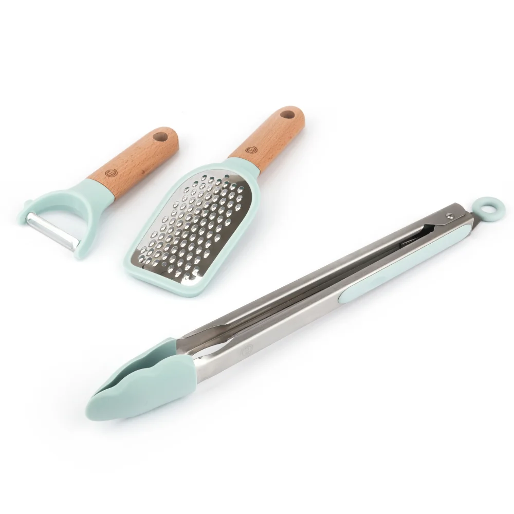 MasterChef MCA-COC MyWave Set 3 kitchen utensils with peeler, clamp and grater