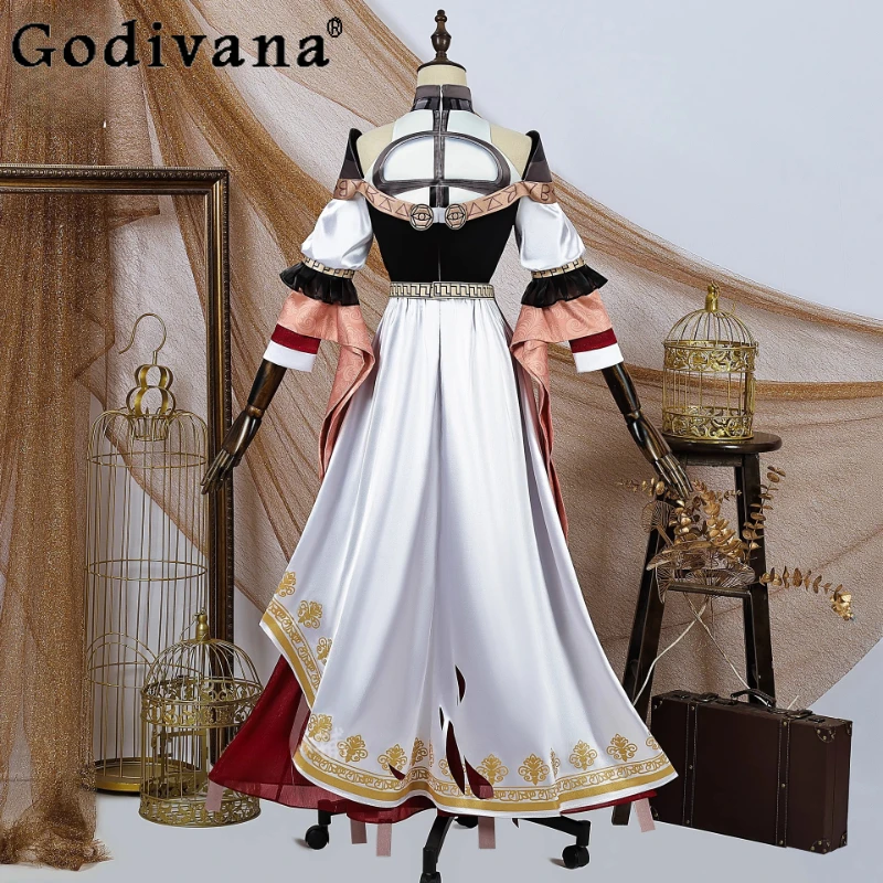 Christmas Play Role Dress Set for Women Uniform Halloween Cosplay Costume Female Cool Carnival Party Dress Outfits