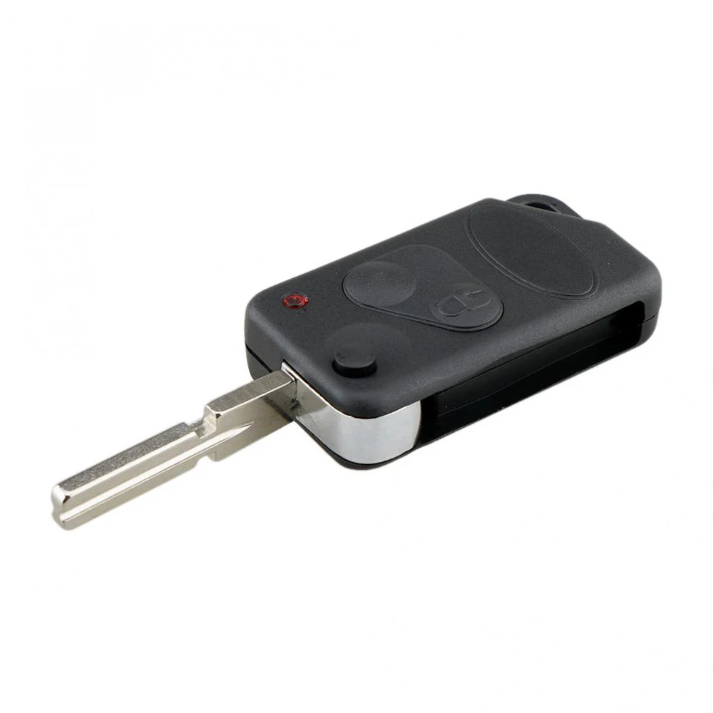 Modified Remote Car Key Shell For LAND RANGE ROVER P38 Discovery Freelander Defender 90 1995-2004 Flip Key Case HU58 Uncut Blade