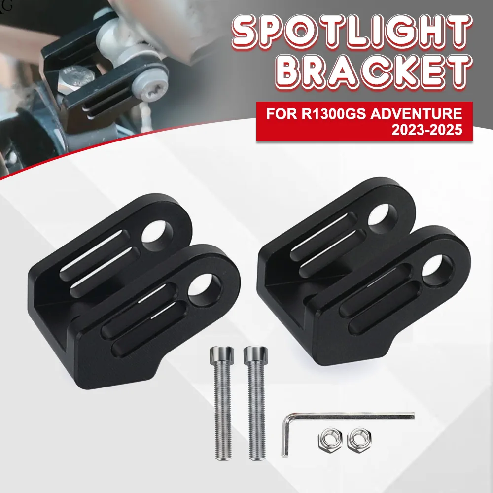 

For BMW R1300GS R1300GS Adventure R1300GS Trophy R1300GS TE 2023 2024 2025Fog lamp Spotlight Auxiliary Lights LED Lights Bracket