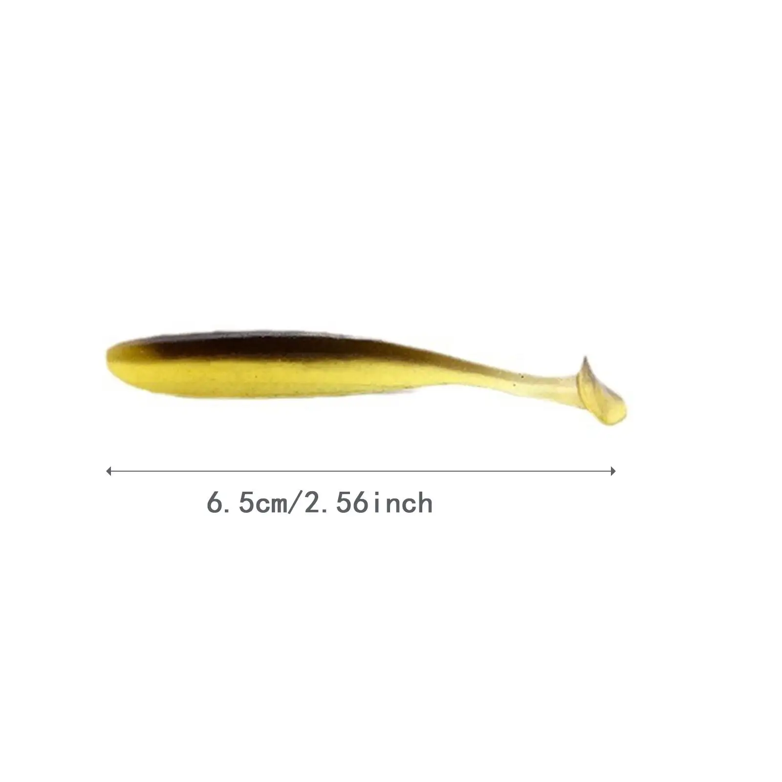 

Soft Silicone Fishing Lures Realistic Paddle Tail Baits Set for Freshwater Saltwater Trout Bass Fishing Kit