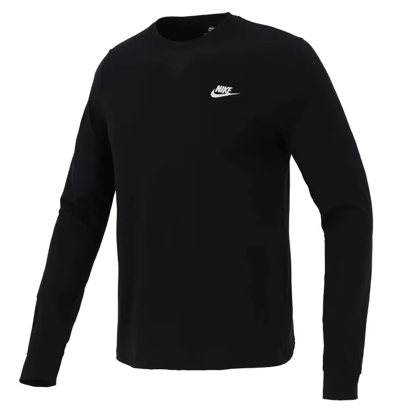 Новое оригинальное поступление, мужская футболка NIKE AS M NSW CLUB TEE - LS, спортивная одежда с длинными рукавами Новое оригинальное поступление, мужская футболка NIKE AS M NSW CLUB TEE - LS, спортивная одежда с длинными рукавами