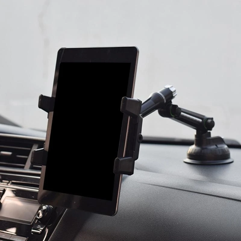 

A52B Car Mount Suction Cup Tablet Holder Secure and Flexible Phone Stand for In Car