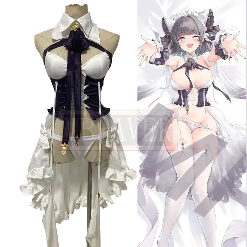 

Azur Lane HMS Cheshire Sexy Beach Swimwear Cos Cosplay Costume Halloween Custom Made Any Sizes