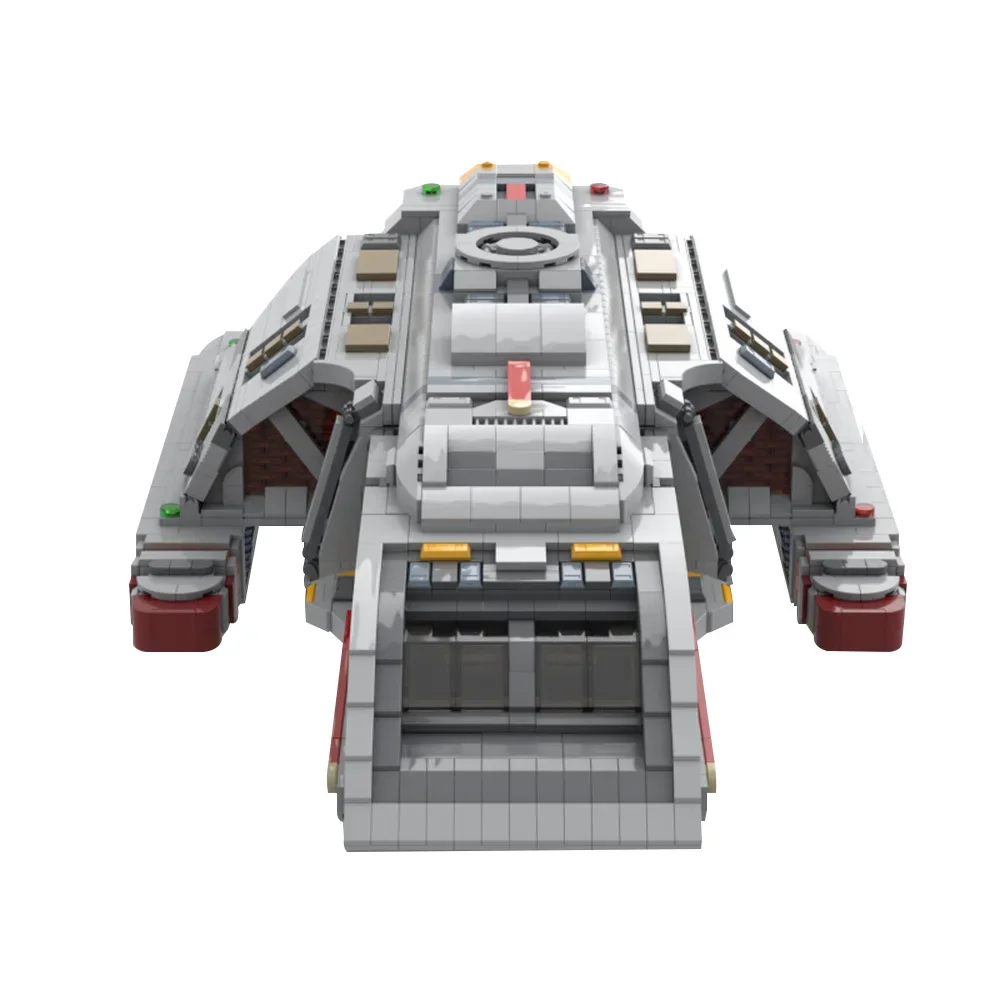 Gobrick Moc spaceships โมเดลบล็อกตัวต่อลายหนังคลาสสิกชุดวิ่งอวกาศอิฐคอลเลกชั่นของเล่นสำหรับเด็กผู้ชายของขวัญ