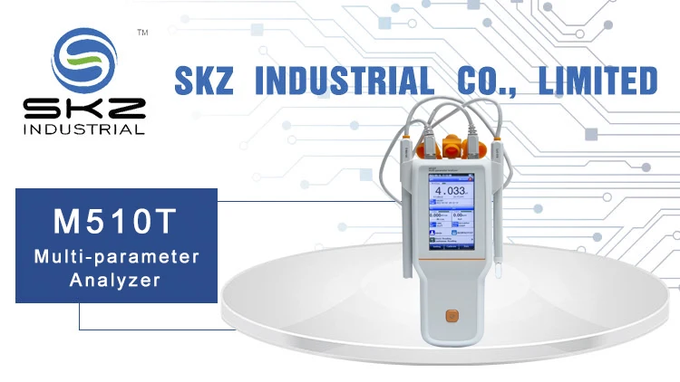 M510T Portable 7in 1 Water Quality Analyzer  Multi-Parameter Meter for Industrial Aquaponic Use