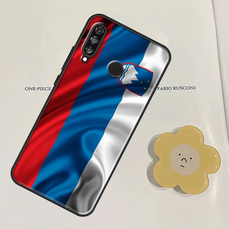 Slovenia Slovenija Flag For Huawei Nova Y91 Y60 Y70 Y90 Y61 3i 7i 8i 11i Nova 11 9 10 SE P20 P40 Lite P30 Pro Case