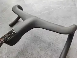 The ONE ULTRA aero carbon Integrated hamdlebar Hidden Trace Road Bicycle Handlebar 360/380/400/420 28.6mm/31.8mm Racing Bike