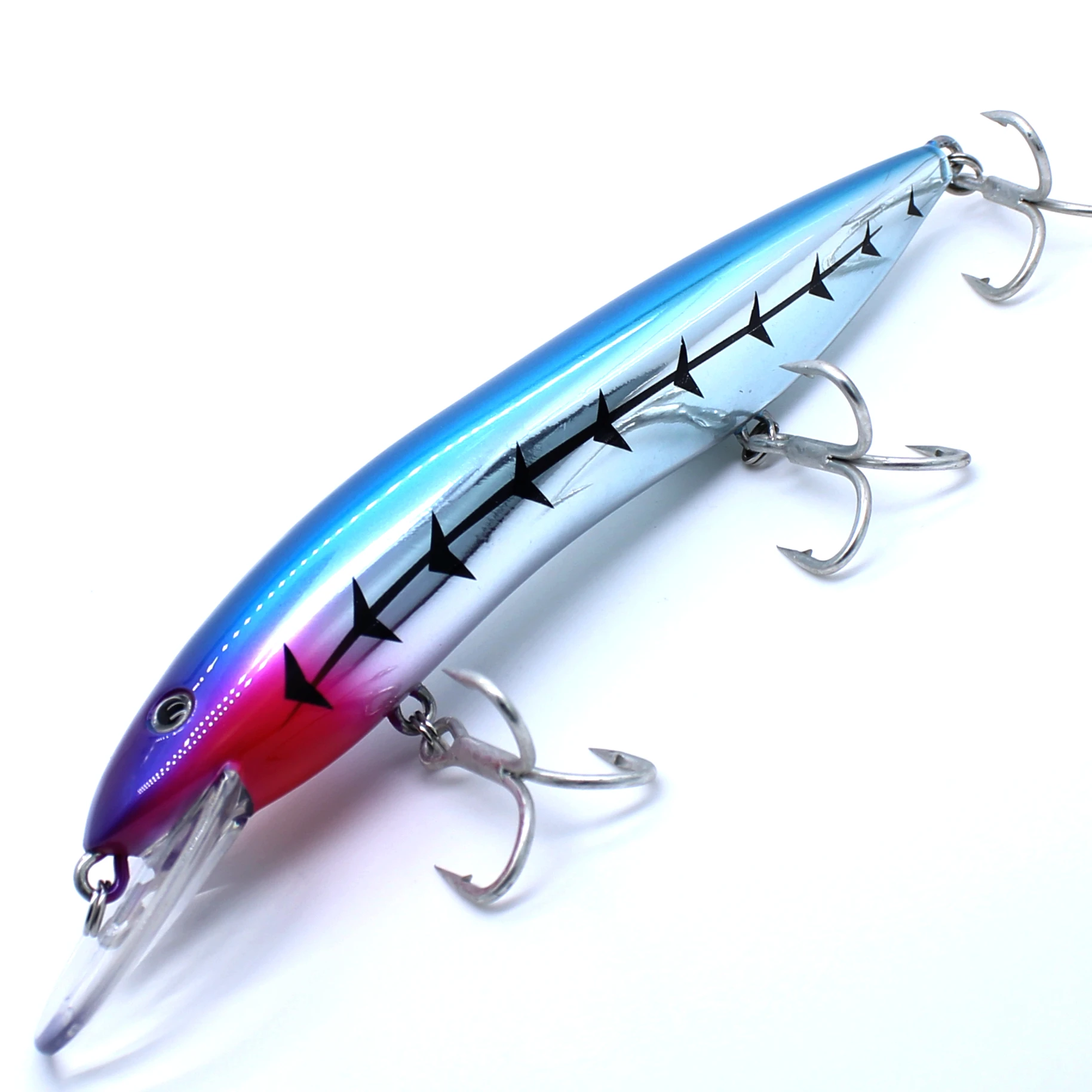 Aoclu-harter Köder für Tiefsee boote, schwimmende Elritze, Jerkbait-Rassel, Stein köder, 4x Drillinge, japanische Qualität, 150mm, 35g, 1 Stk – Detail 20