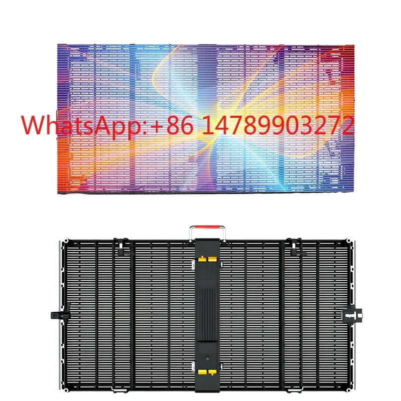 

Ultra Thin Transparent LED Video Wall High Permeability Outdoor Exhibition Hall Commercial Advertising Display