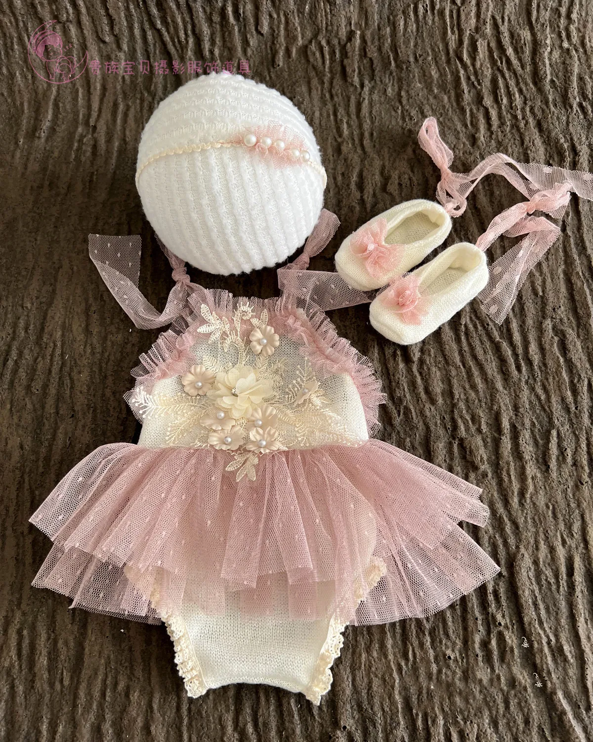 Children Photography Clothing Newborn Baby Photography Lace Jumpsuit Hundred Day Photo Swan Prop 2026 New
