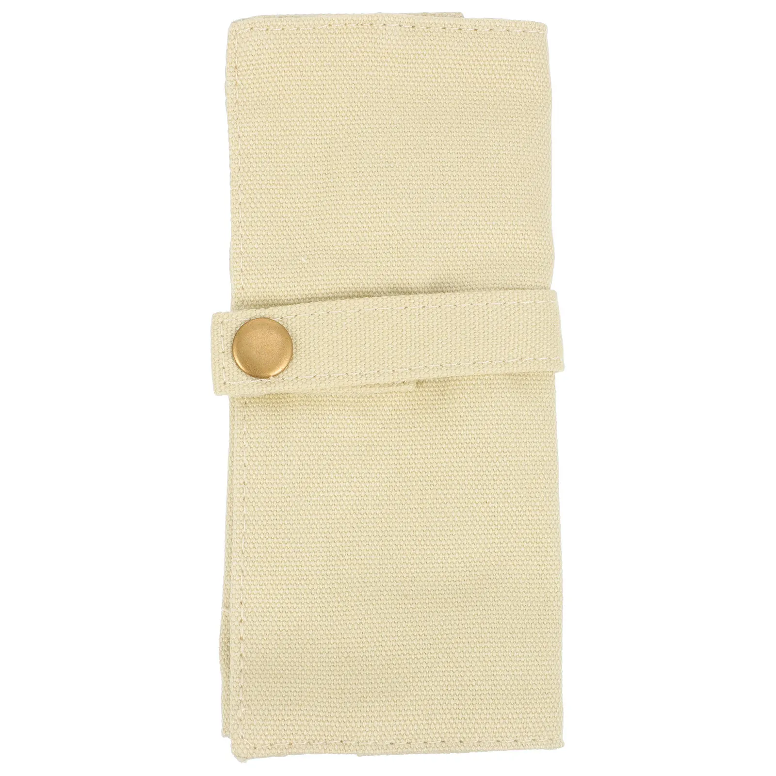 

Travel Watch Organizer Roll Canvas Case Large Capacity Slim Design Neatly Stores Five Watches Portable Carrying Pouch