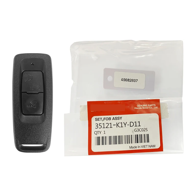 MK0020 OEM Motorcycle Key For Honda PCX 125 21-22 Smart Remote Key With 433MHZ 47chip 35121-K1Y-D11