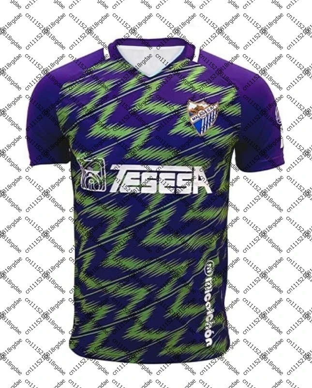 2020 new Retro Malaga-Style Football Jersey Men women Soccer Uniform 3D Print Match Training Fan Sports t-Shirt Street Style Top