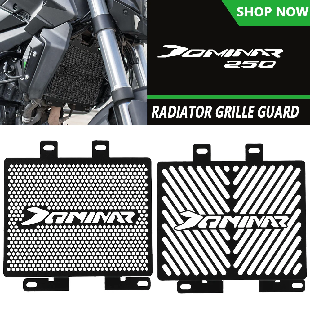 

For BAJAJ DOMINAR 250/400 Dominar 400 All YEARS 2017-2022 2023 2024 Motorcycle Radiator Guard Grille Grill Protection Protector