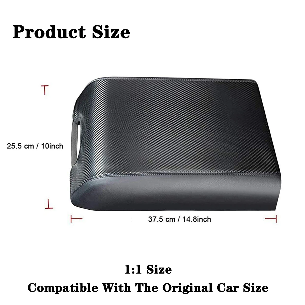 مسند ذراع السيارة غطاء صندوق حامي الذراع الراحة وسادة حصيرة لفورد F150 f-150 2015 2016 2017 2018 2019 2020 2021 الملحقات الداخلية #2