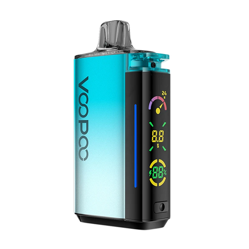 الأصلي VOOPOO Vrizz Pod Kit السجائر الإلكترونية 12/18/24 واط Vape مع بطارية 800 مللي أمبير 15 مللي خرطوشة جراب فارغة 0.7ohm المرذاذ
