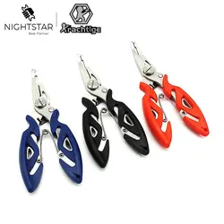 Stainless Steel Fishing Pliers 3 Colors Scissors Line Cutter Remove Hook Fishing Tackle Tool  /Random Color