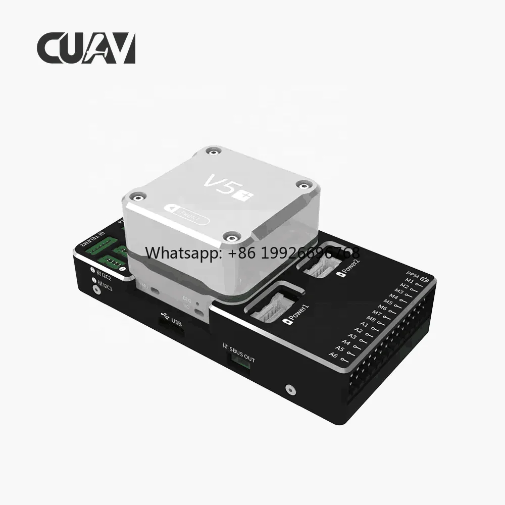

CUAV V5 Plus Контроллер полета автопилота Pixhawk с открытым исходным кодом и GPS-модулем NEO 3 PRO RC Робот Квадрокоптер Вертолет Самолет m