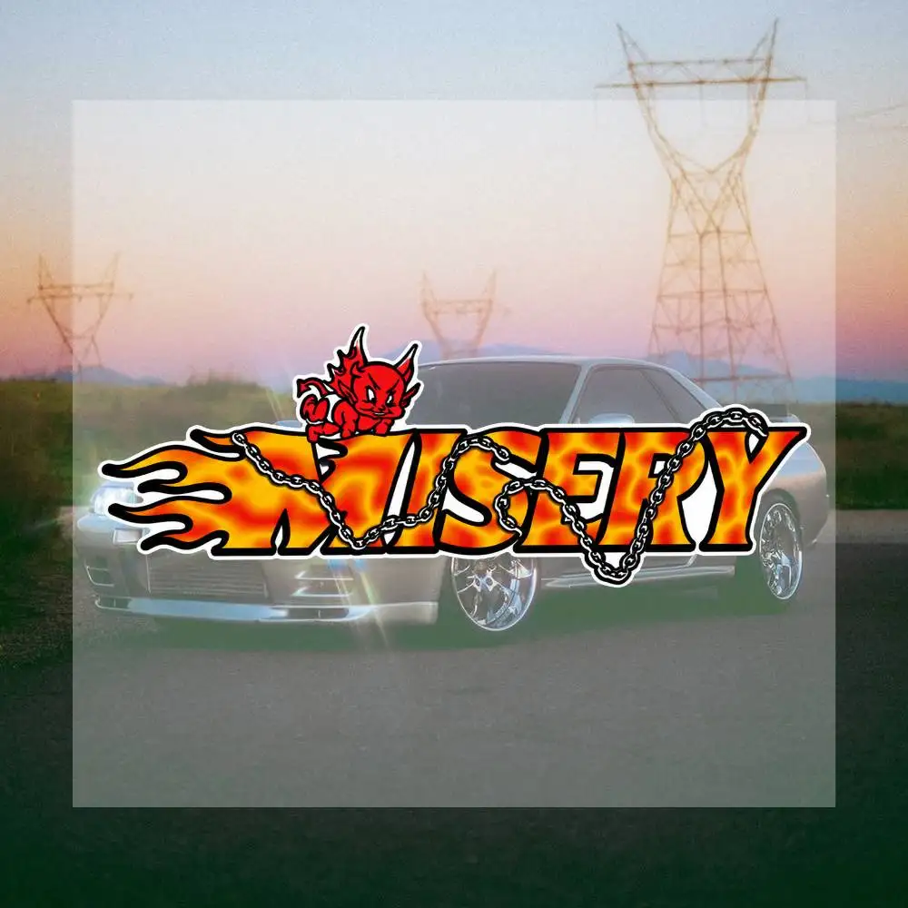 Mis-sery 16cm Creative Sticker Decals For Motorcycle Car Laptop Phone Case Helmet Travel Accessories