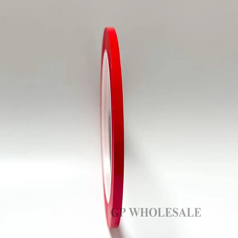 2mm~5mm choose, 66meters/roll Single Adhesive Mylar Tape for Transformer, Coil, Motor Pack, Insulate , Red