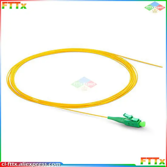 50 Stks/partij Lc Connector Pictails, 1.5 Meter Single Mode G657a2 Multi Mode Om2/Om3/Om4 0.9Mm Lszh Jas Fiber Optic Pigtails