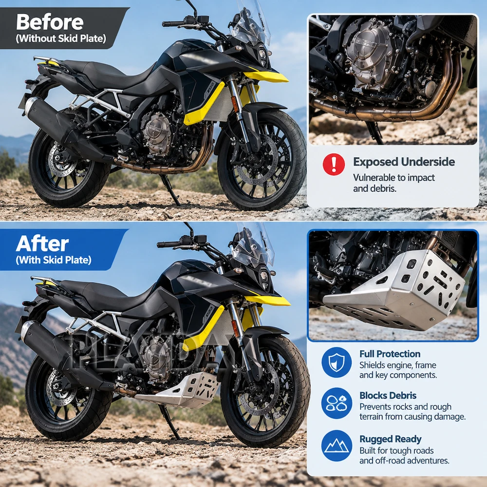 pour-suzuki-v-strom-800-de-vstrom-800de-2023-2026-protection-de-chassis-et-de-moteur-de-moto-plaque-de-protection-inferieure-vstrom-800de