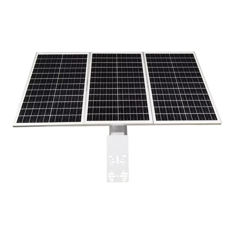 Super large solar real 120W 60AH system for security 4g large camera or 4g zoom camera or security camera