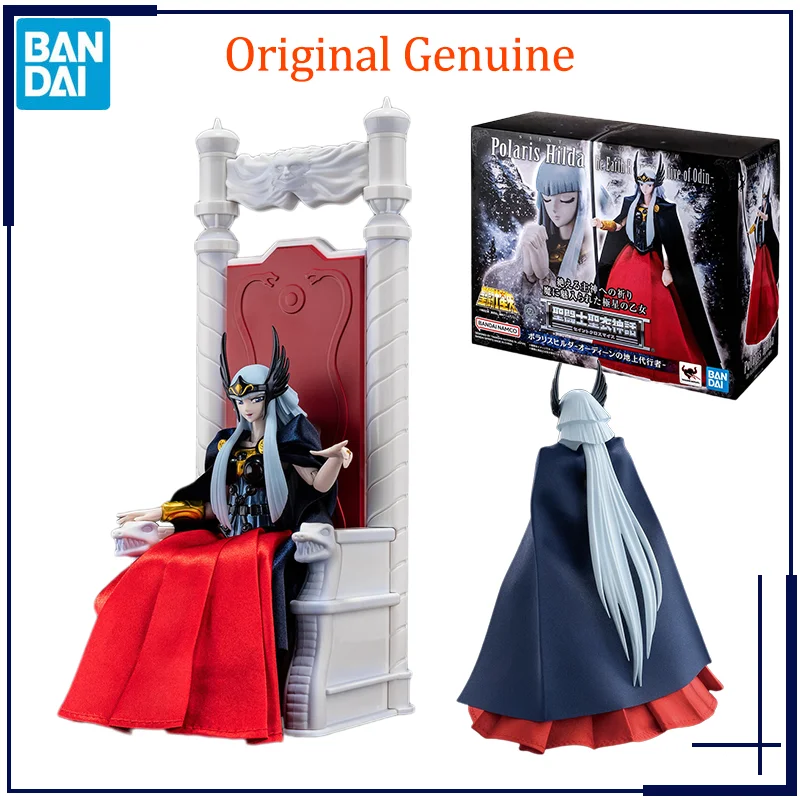 

Original Genuine Bandai Anime SAINT CLOTH MYTH Polaris Hilda The Earth Of Odin Model Toys Action Figure Gifts Collectible Kids